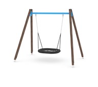 SWING WD0543 hög gungställning med fågelbogunga