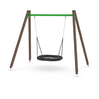 SWING WD0543 hög gungställning med fågelbogunga