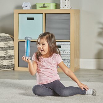 Sensoriska rör Regnets olika ljud