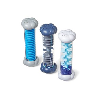 Sensoriska rör Regnets olika ljud