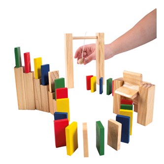 Dominobana, 107 delar