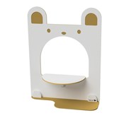 Micki lekskärm gul björn