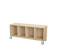 Fixa 4 fack låg RM med ryggalternativ