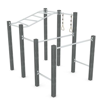 Recycled:play träningsstation RC1466