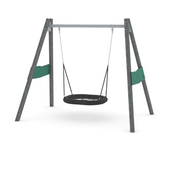 Recycled:play hög gungställning med fågelbosits RC0543