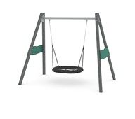 Recycled:play hög gungställning med fågelbosits RC0543