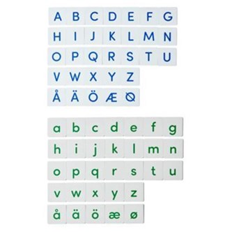 Mag Genius bokstäver, 130 delar