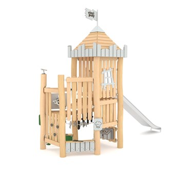 ROBINIA 1901 borg med ett torn