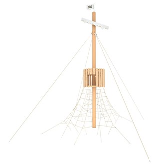 ROBINIA 1239 klätternät med torn