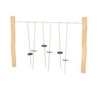 ROBINIA 1960 passage med klätterrep