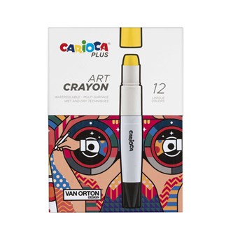 Art crayons Carioca Plus, 12-pack