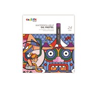 Oil pastels Carioca Plus, 24-pack