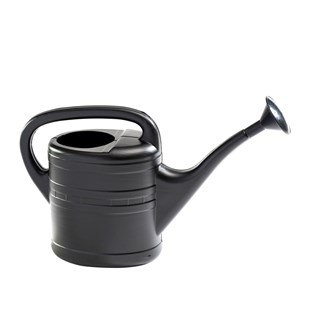 Vattenkanna 5 l, svart återvunnen plast