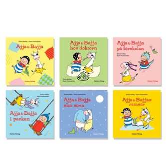 Ajja & Bajja - språkstimulerande bokpaket