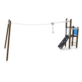 WOODEN 1508 Linbana med plattform