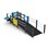 WOODEN 1507 Kombinationslek med ramp
