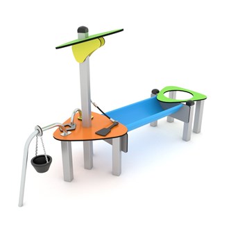 SOLO 0131 Lilla sand-och vattenlekskombinationen