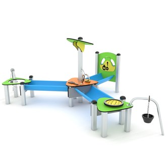 SOLO 0132 Stora sand-och vattenlekskombinationen