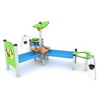 SOLO 0132 Stora sand-och vattenlekskombinationen