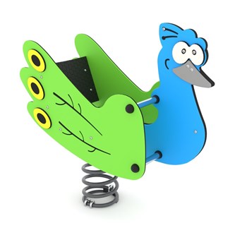 SPRING 0636 fjädergunga fågel