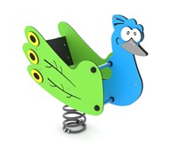 SPRING 0636 fjädergunga fågel