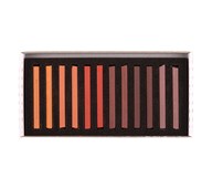 Koh-i-Noor teckningskrita Röd/Brun skala 12-pack