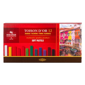 Koh-i-Noor teckningskrita 12-pack
