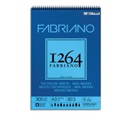 Spiralblock 300 g A3, grängat