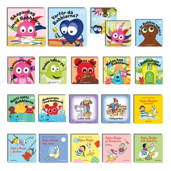 Språkstimulerande bokpaket, 0-3 år