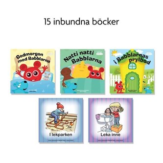 Språkstimulerande bokpaket, 0-3 år