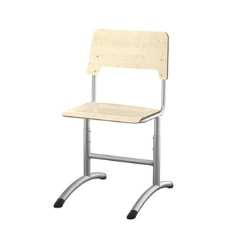 Stol Como FSC ställbar stor sits silverstativ