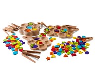 Finmotoriskt set i trä - sortering