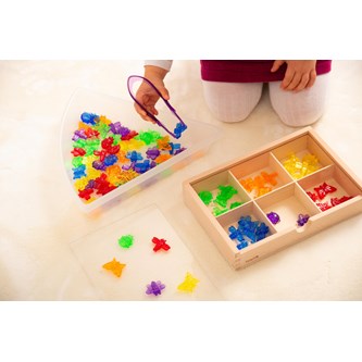 Transparenta pincetter 12-pack