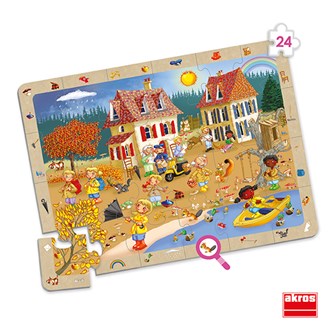 Årstidspussel med observationsövning