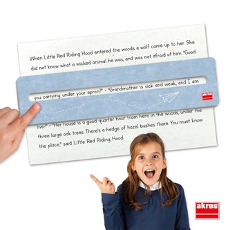 Läslinjaler i kartong, 30 st