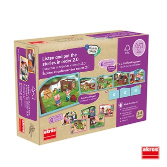 Lyssna och sätt sagan i rätt ordning