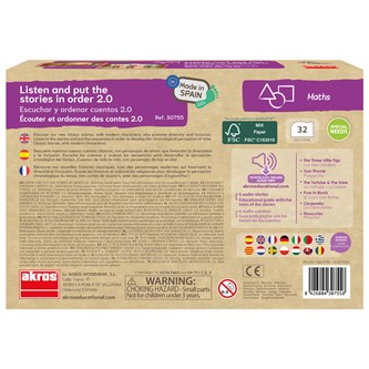 Lyssna och sätt sagan i rätt ordning