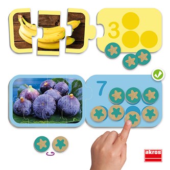 Räkna och pussla 1-10