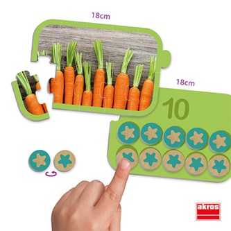 Räkna och pussla 1-10