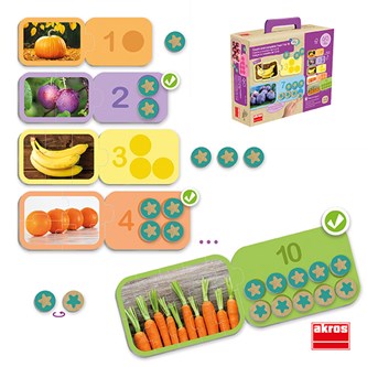 Räkna och pussla 1-10