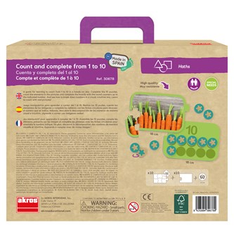 Räkna och pussla 1-10