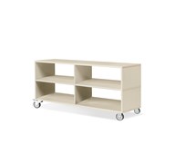 Kubus låg 4 fack vitpig H55