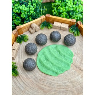 Taktila kreativa sagokulor - Bondgården, 6 st