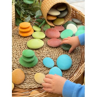 Sortera sensoriska stenar, 36 st