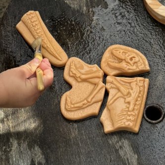 Gräv och upptäck - Ankylosaurus & Tyrannosaurus rex