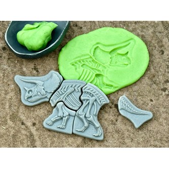 Gräv och upptäck - Triceratops & Stegosaurus