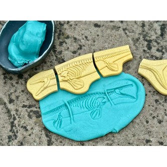 Gräv och upptäck - Pliosaur & Stegosaurus