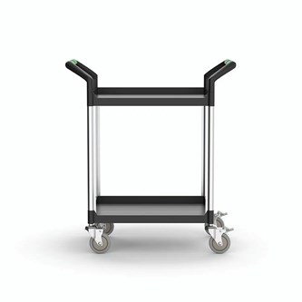 Laboratorievagn DuraLab liten - 2 hyllor