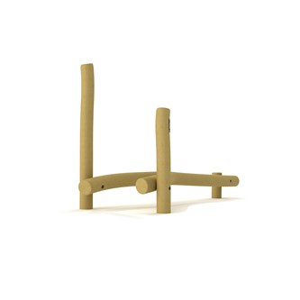 Naturiq balansbom med Y-stolpe