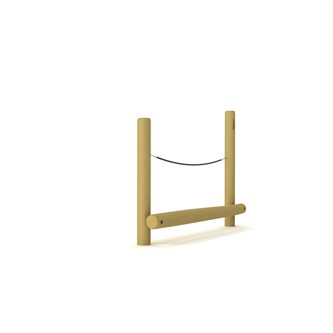 Naturiq balansbom med rep